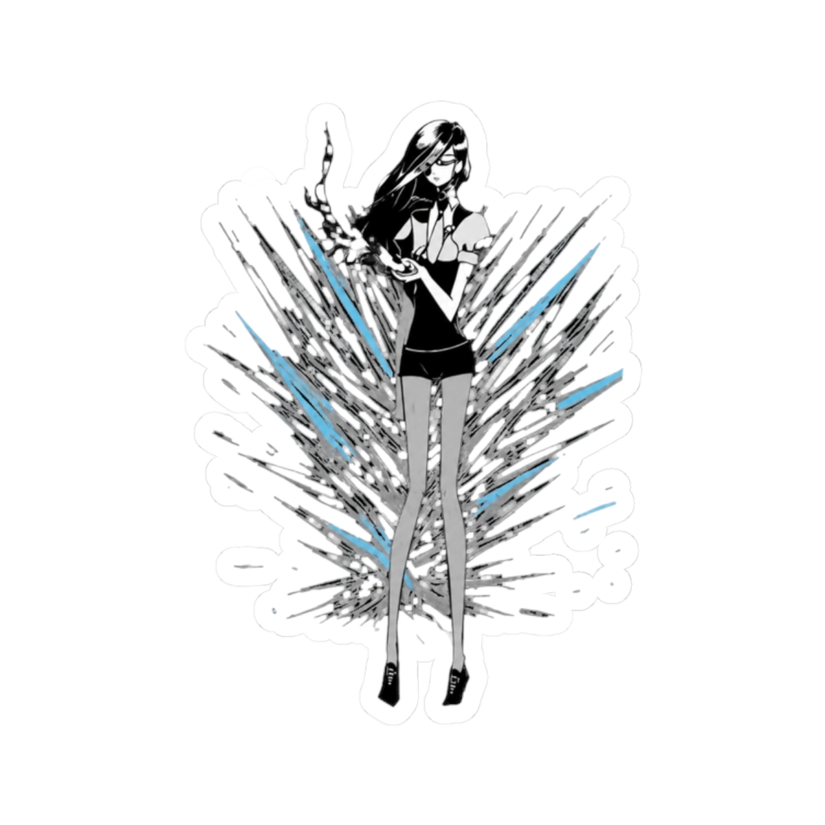 Land Of The Lustrous ''PRAY FOR HAPPINESS'' V1 Manga Anime Sticker - alternate angle 3, merchandise