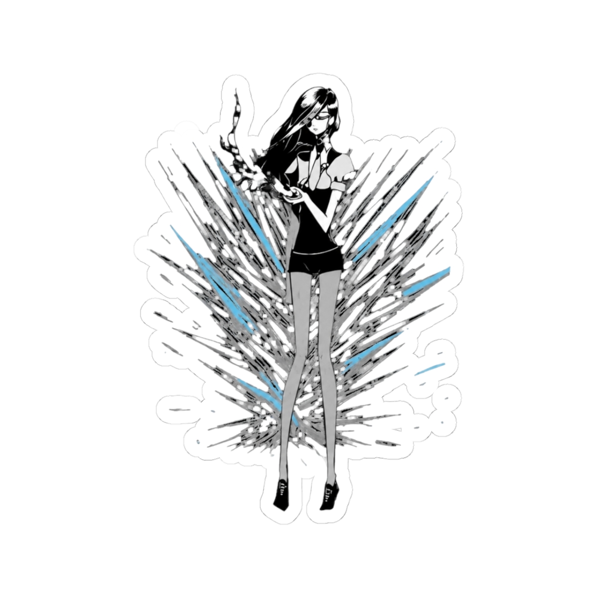 Land Of The Lustrous ''PRAY FOR HAPPINESS'' V1 Manga Anime Sticker - Official stickers merchandise