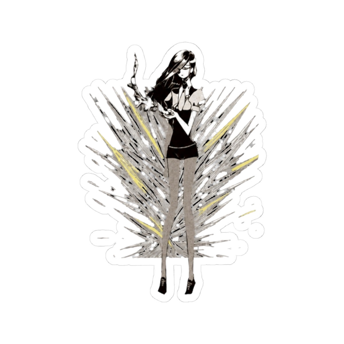 Land Of The Lustrous ''PRAY FOR HAPPINESS'' V2 Manga Anime Sticker - Official stickers merchandise