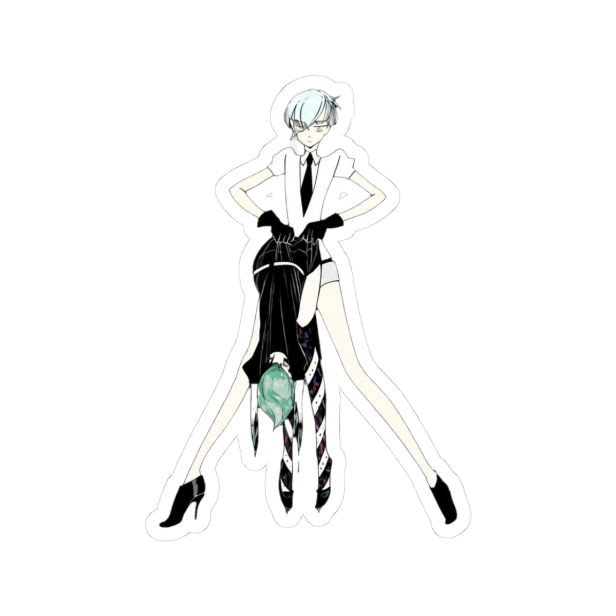 Phos + Antarc - Coloured Page (Land of the Lustrous) - Official Creator merchandise