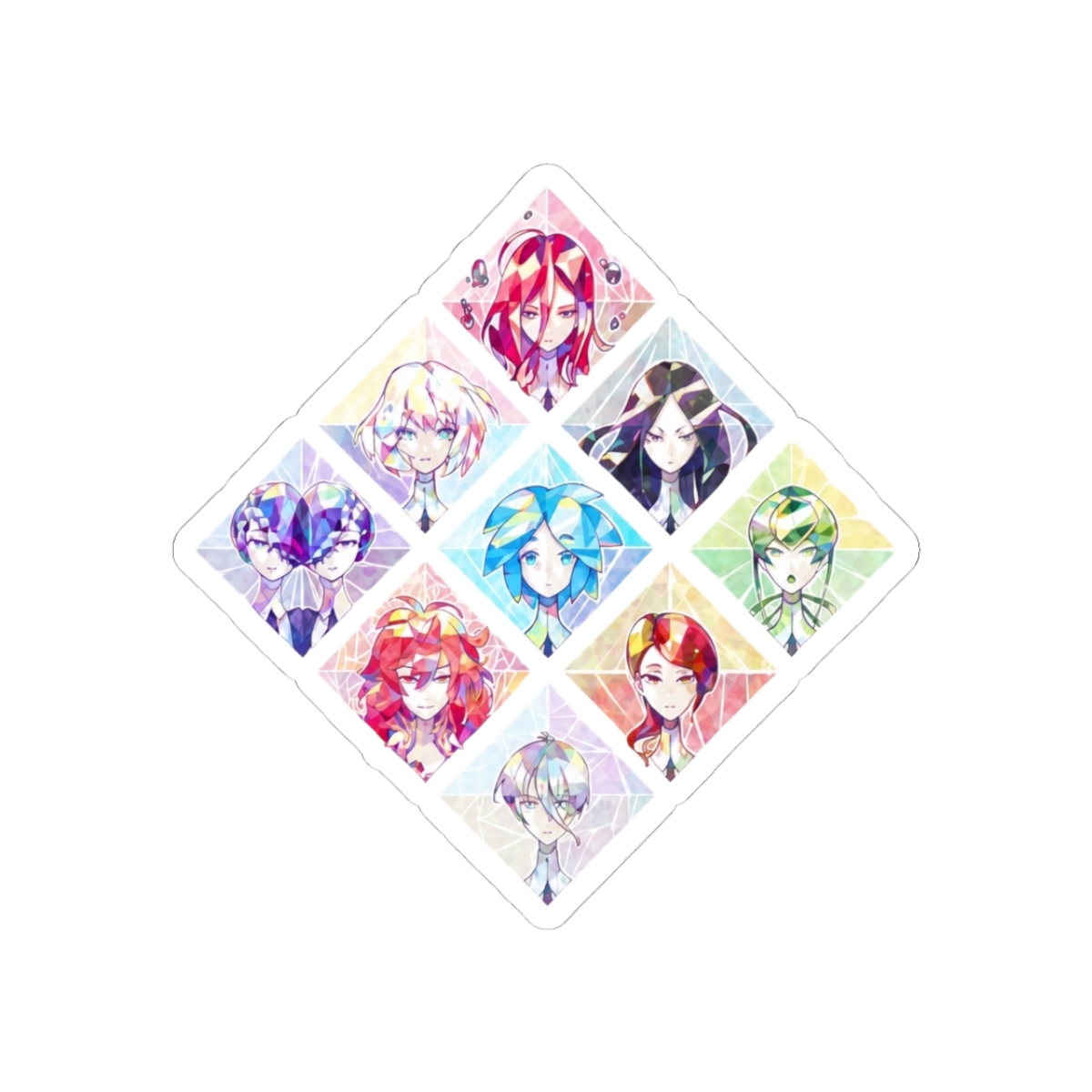 Houseki no Kuni gems | Land of the Lustrous