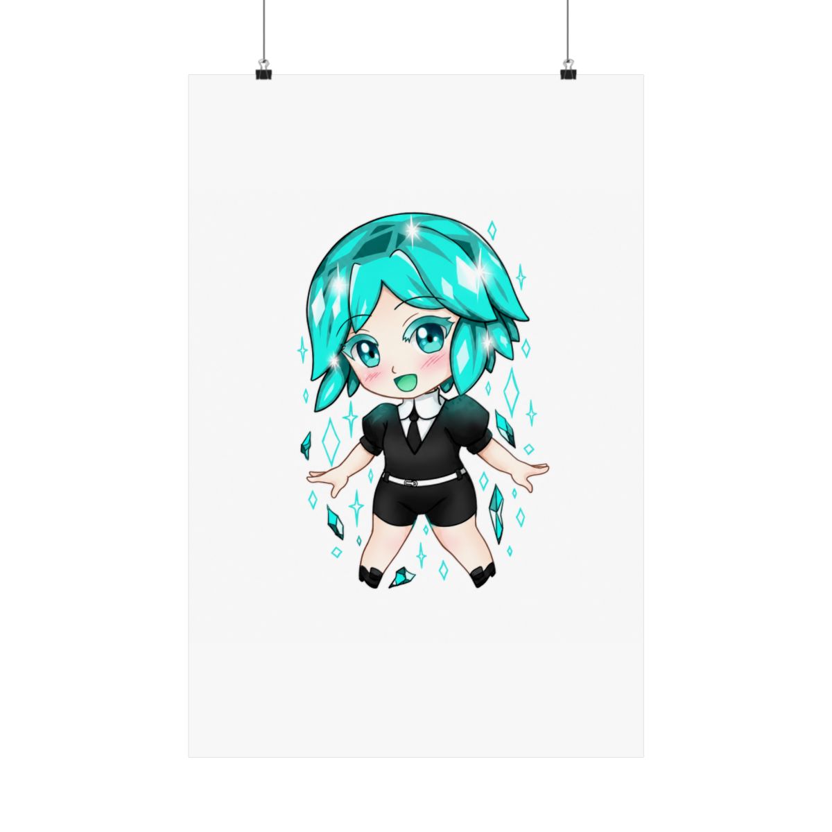 Phos Chibi Poster | Land of the Lustrous - Official posters merchandise