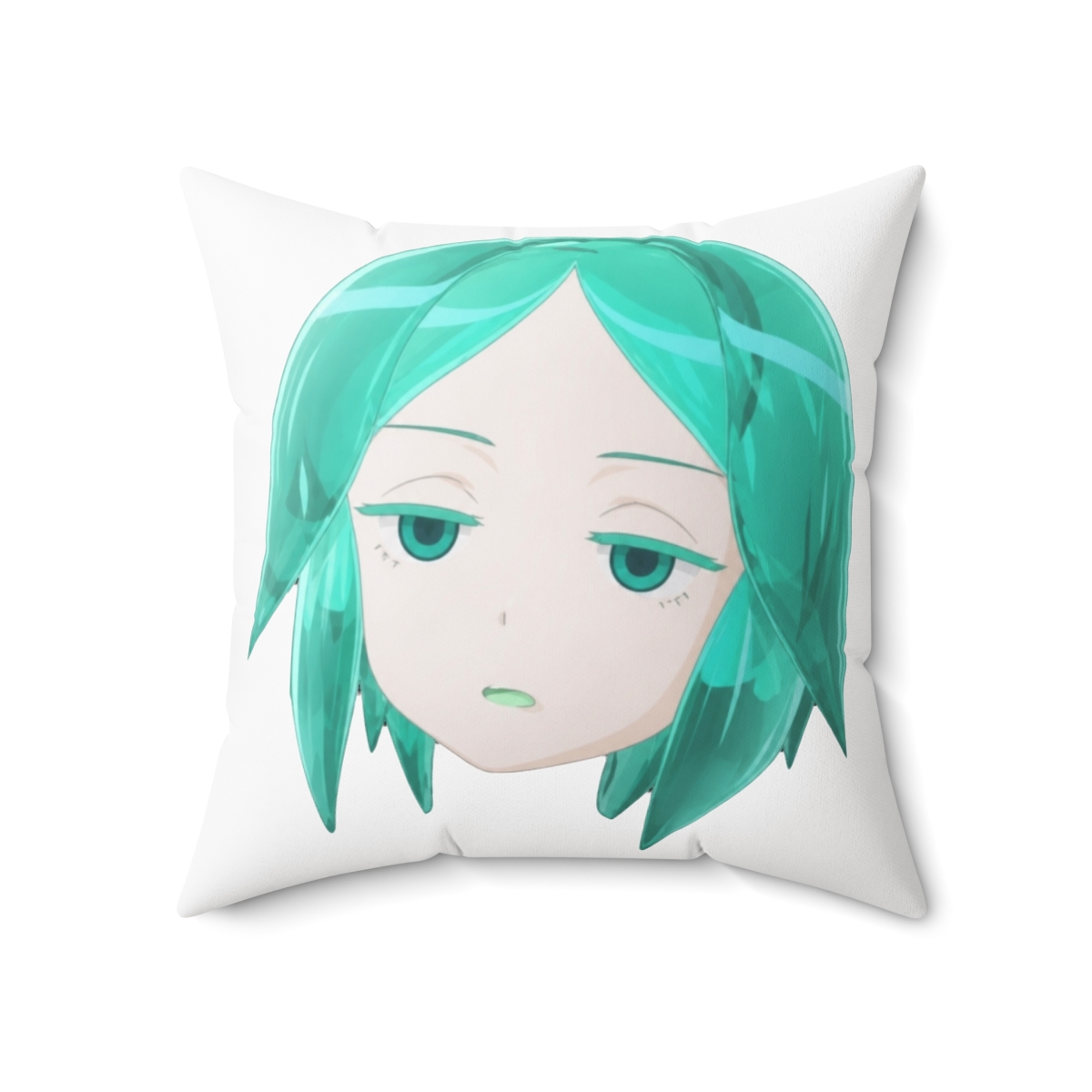 Land Of The Lustrous Phos Bored Throw Pillow - alternate angle 5, merchandise