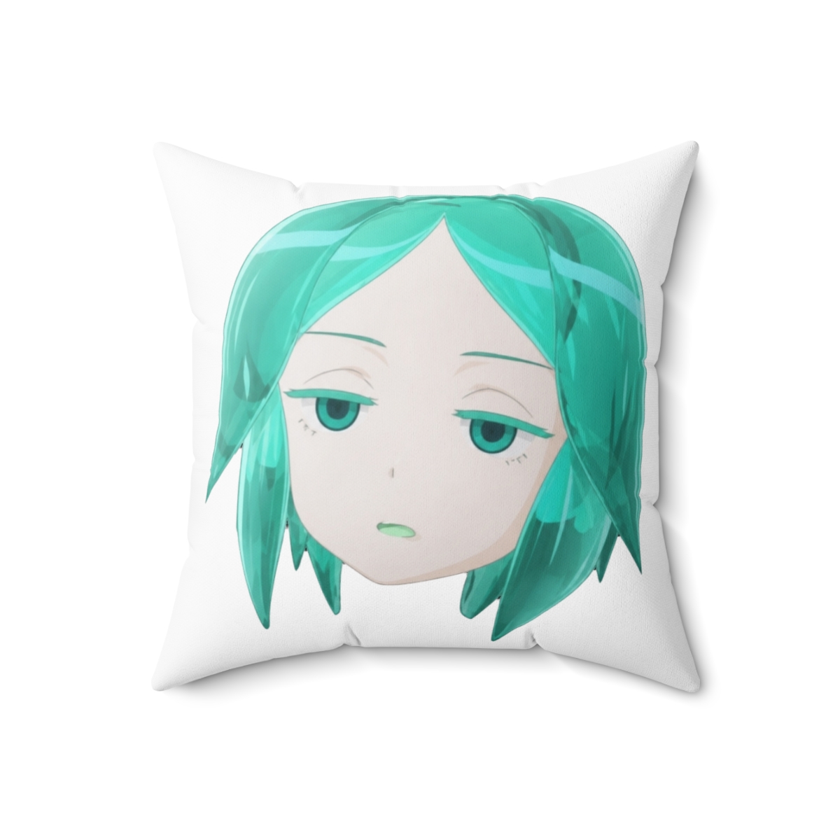 Land Of The Lustrous Phos Bored Throw Pillow - alternate angle 3, merchandise