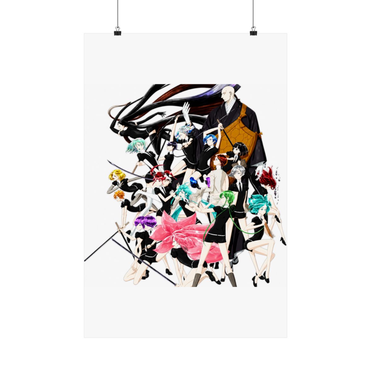 Land of Lustrous Anime Design | Land of the Lustrous